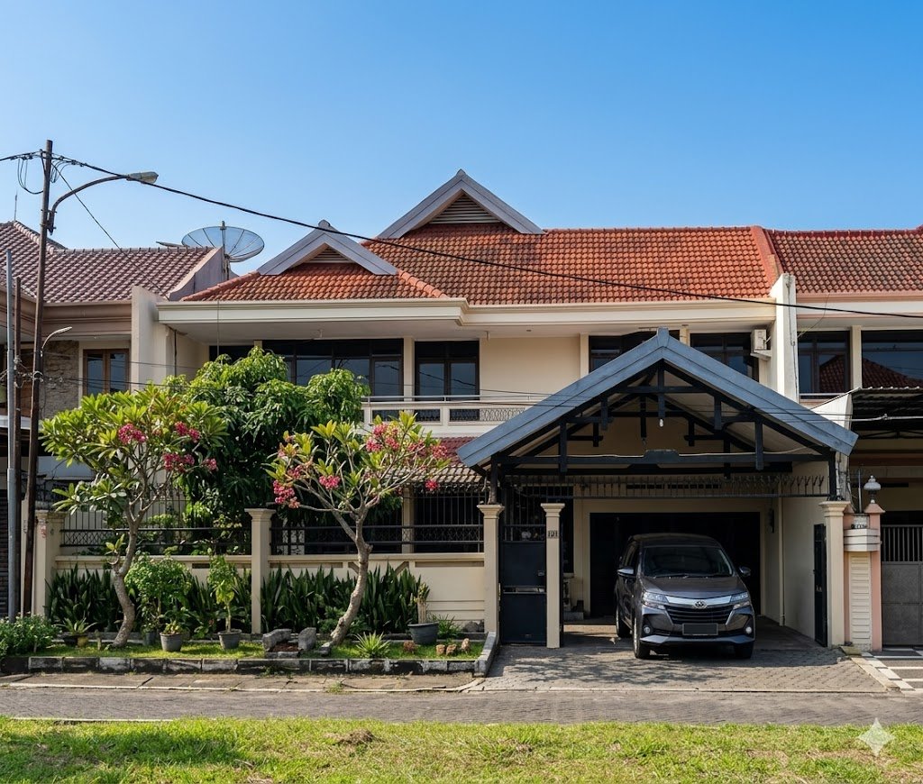 Lelang Rumah Puncak Permai, Sukomanunggal Surabaya