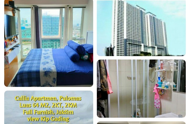 Dijual Apartemen Callia Pulomas, Pulogadung - Jakarta Timur