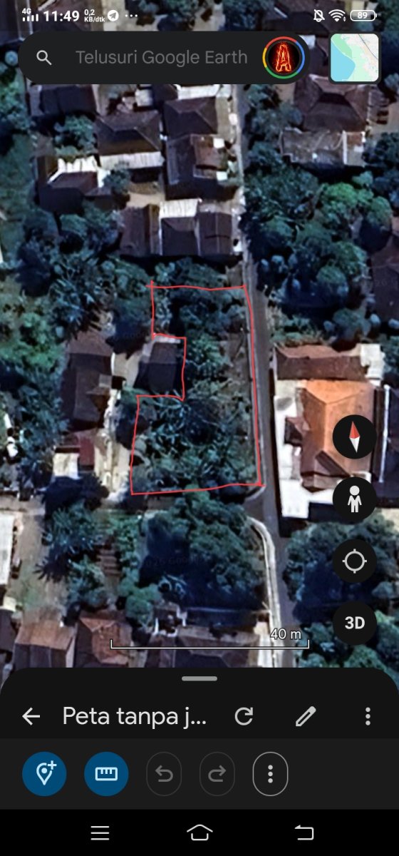 Dijual cepat tanah pekarangan dengan posisi Hook (2 muka) di Alastuwa, Kebakkeramat. - Foto 2