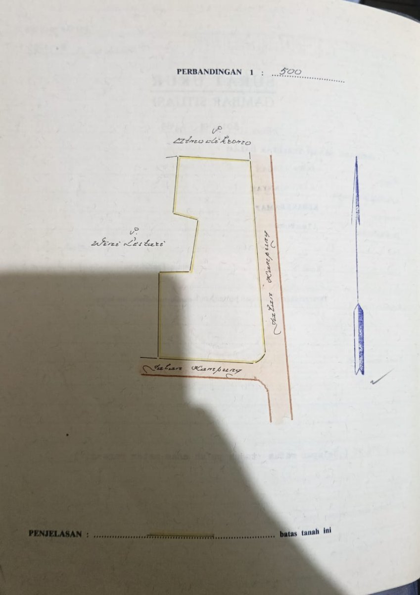 Dijual cepat tanah pekarangan dengan posisi Hook (2 muka) di Alastuwa, Kebakkeramat. - Foto 3