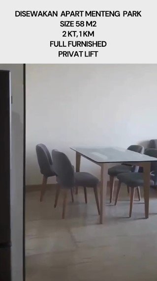 Disewakan 1 Unit Apartement Mentang Park, Jakarta Pusat - Foto 4