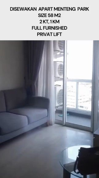 Disewakan 1 Unit Apartement Mentang Park, Jakarta Pusat - Foto 6