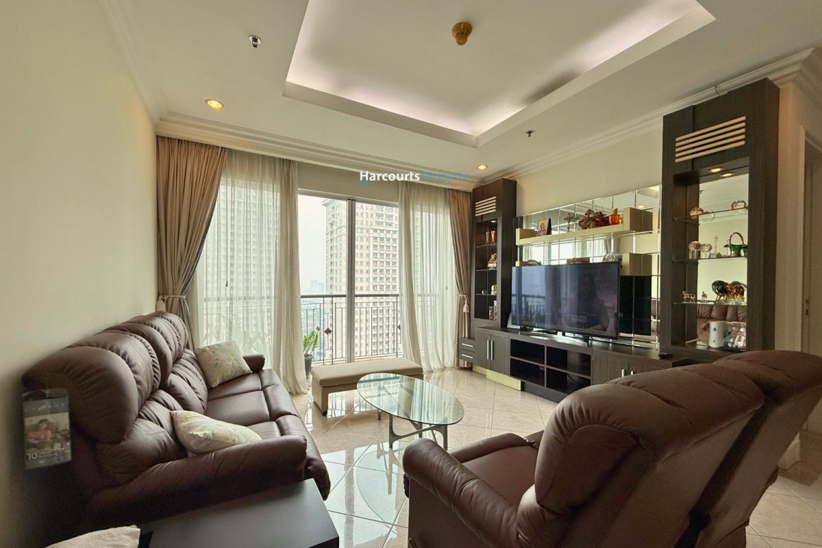 Dijual Apartemen 3 Bedroom Full Furnished Di Grand Permata Hijau - Foto 2