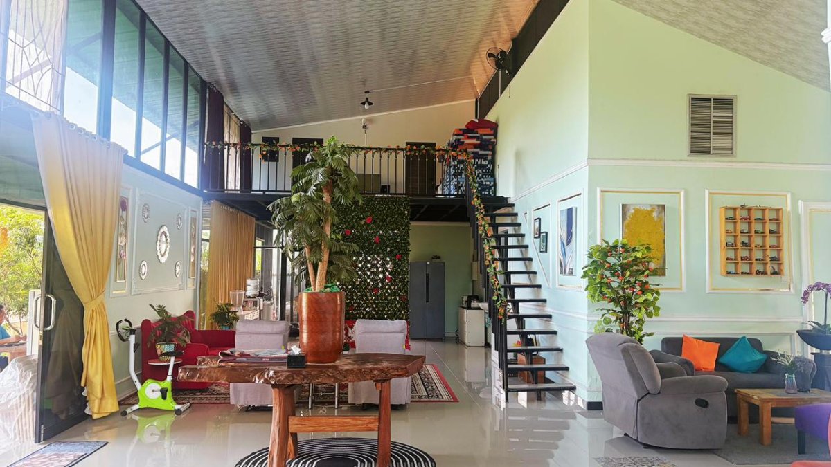 Dijual Rumah Full Furnish Ada Kolam Renang di Petir Dramaga Bogor - Foto 12