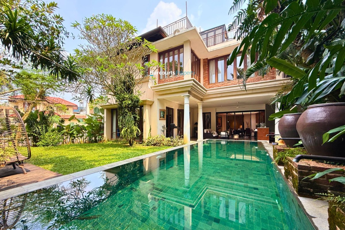 Dijual Rumah Mediteranean Tropis One Gate System di Bintaro - Tangerang Selatan - Foto 6