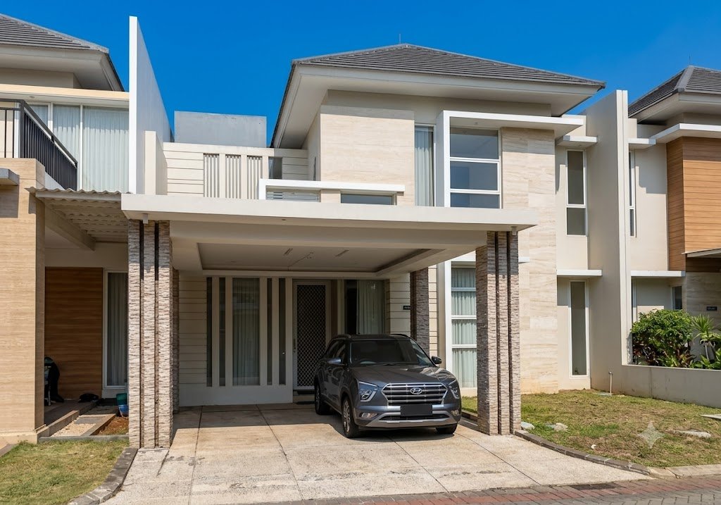 Lelang Rumah Elite @Pakuwon City Cluster Malibu Beach Surabaya Utara