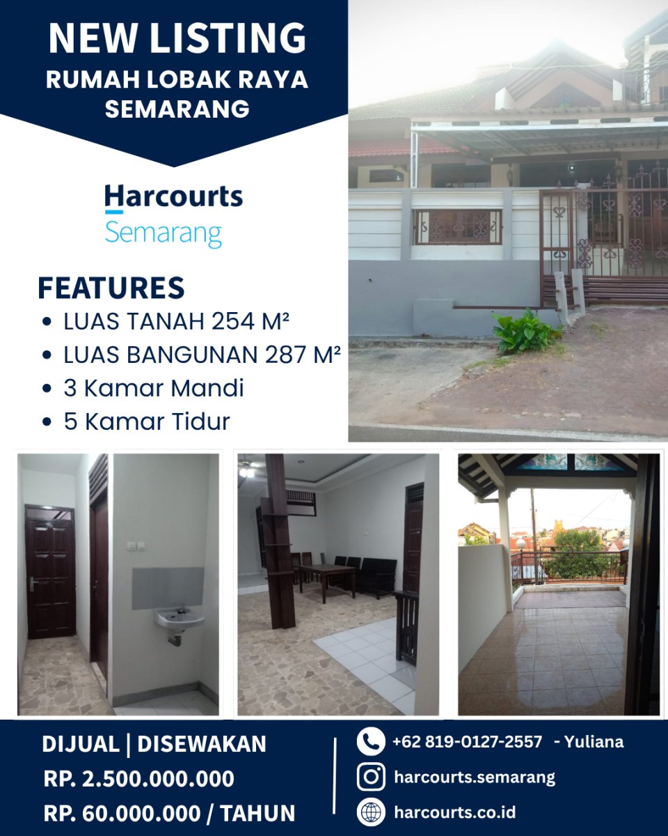 Hunian Premium Super Luas di Sayap Kedungmundu - Siap Huni, Strategis dan Ber-SHM! (Bisa Jual / Sewa)