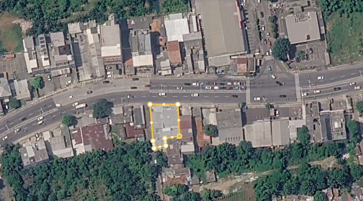 JUAL LAHAN HOEK SHM. AREA KOMERSIL PINGGIR JALAN JOGLO RAYA. LT 592 M2. LEBAR MUKA 20 MTR - Foto 6