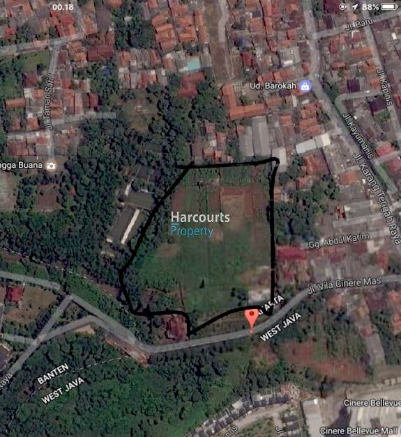 Dijual Tanah Strategis Pinggir Jalan Area Jl. Villa Cinere Mas Depok - Foto 4
