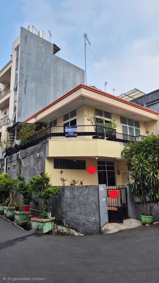 Jual Rumah 2 lantai di Tanah Sereal Tambora Jakarta Barat ID