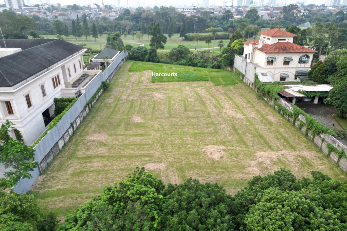 Dijual Tanah Kavling Satu2nya Menghadap Lapangan Golf Area Jl. Bukit Golf Pondok Indah - Foto 3