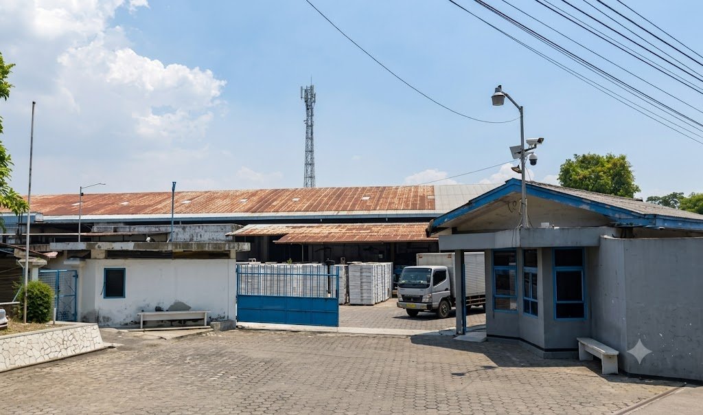 Lelang Ex. Pabrik Marmer Lokasi Bypass Gempol Pandaan Pasuruan