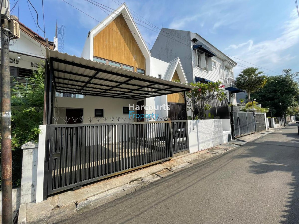 Disewakan Rumah Modern Minimalis Scandinavian Area Jl. Ciawi Kebayoran Baru