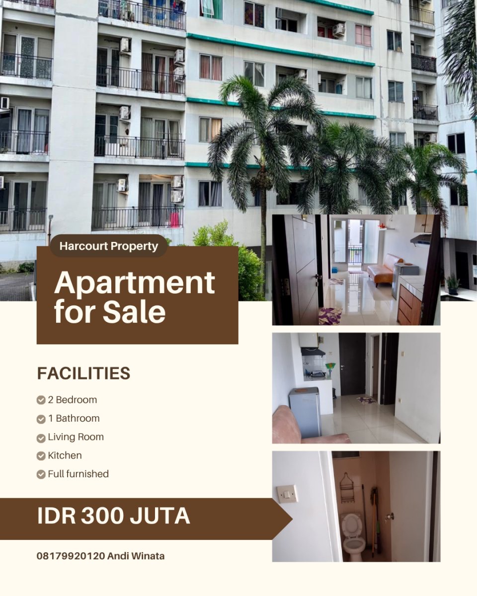 Di Jual Cepat Aparteman Sky View Serpong