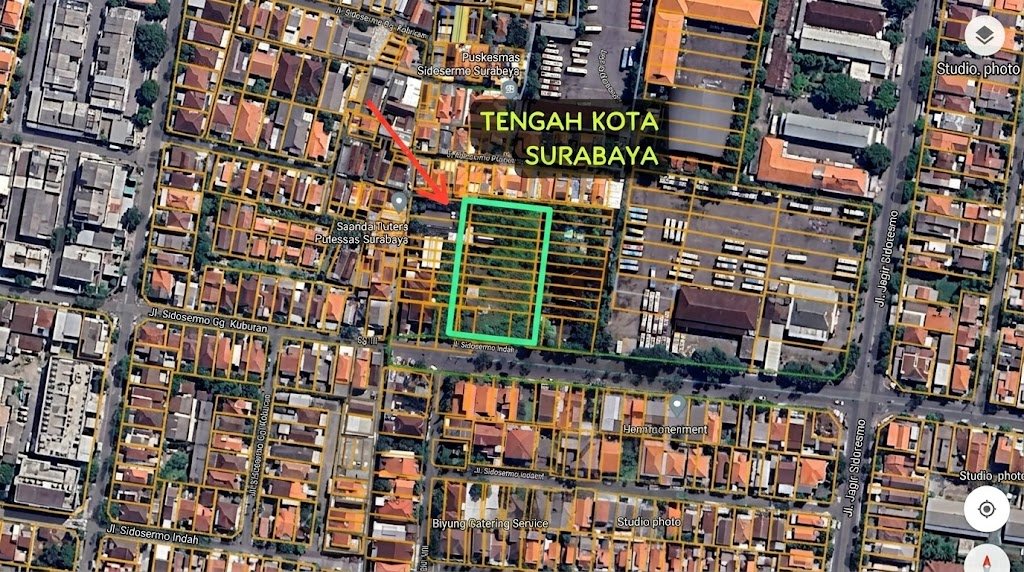 Jual Lahan Siap Bangun Lokasi Tengah Kota @Jl Sidosermo Indah Surabaya - Foto 3