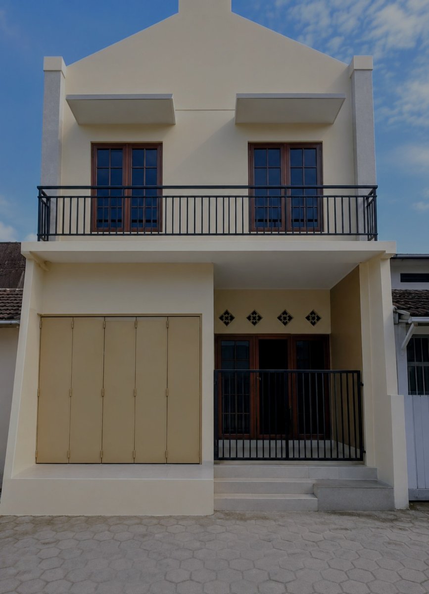 Rumah 2 Lantai di Gading Permai , Solo Baru Dekat Pakuwon Mall