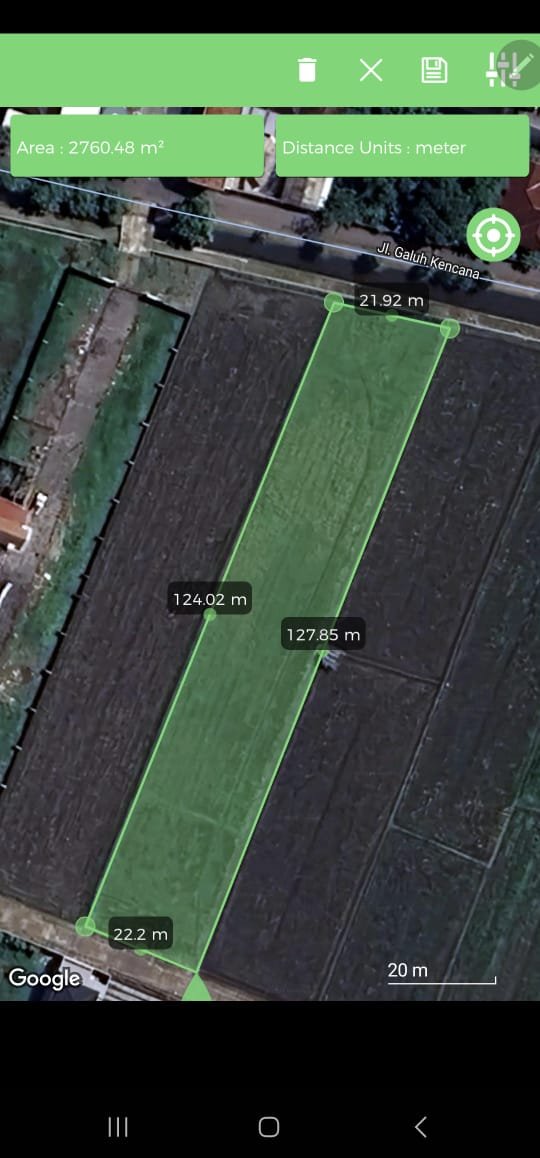 Tanah pekarangan murah strategis di colomadu solo - Foto 8