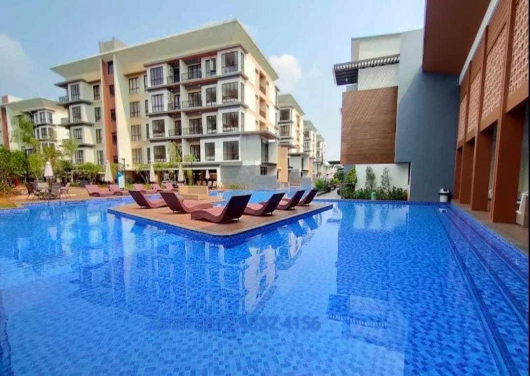 Dijual Apartemen Vanya Park Asatti Garden House 3BR Full Furnished di BSD City