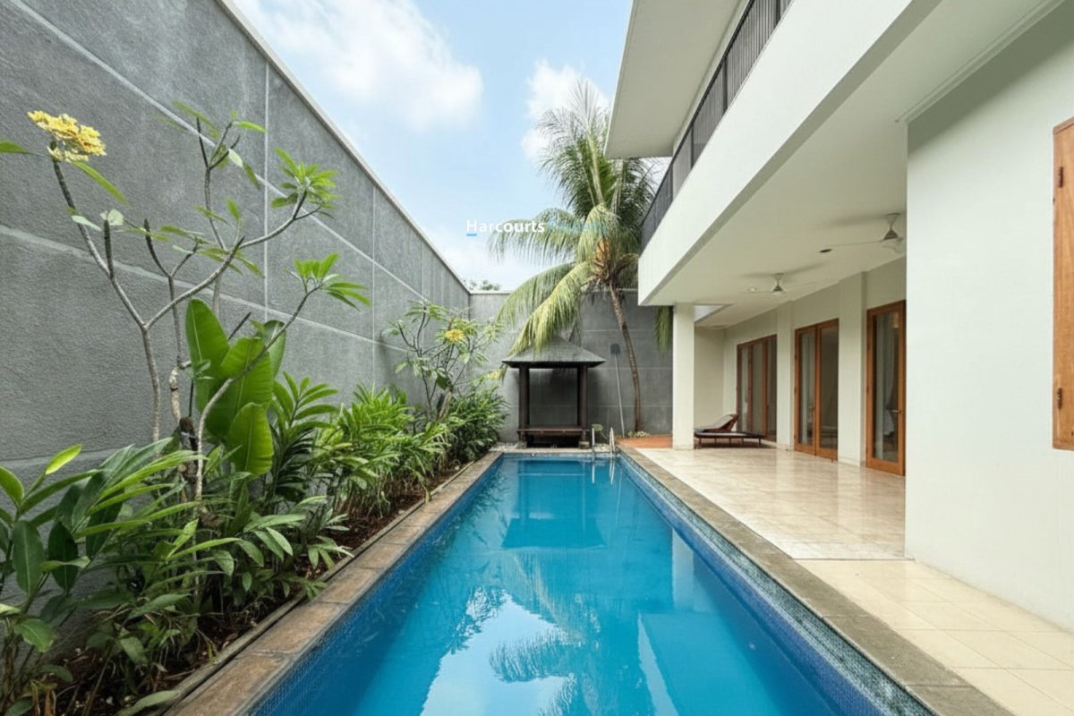 Disewakan Rumah Modern 2 Lantai Area Jl. Kemang Barat - Foto 12