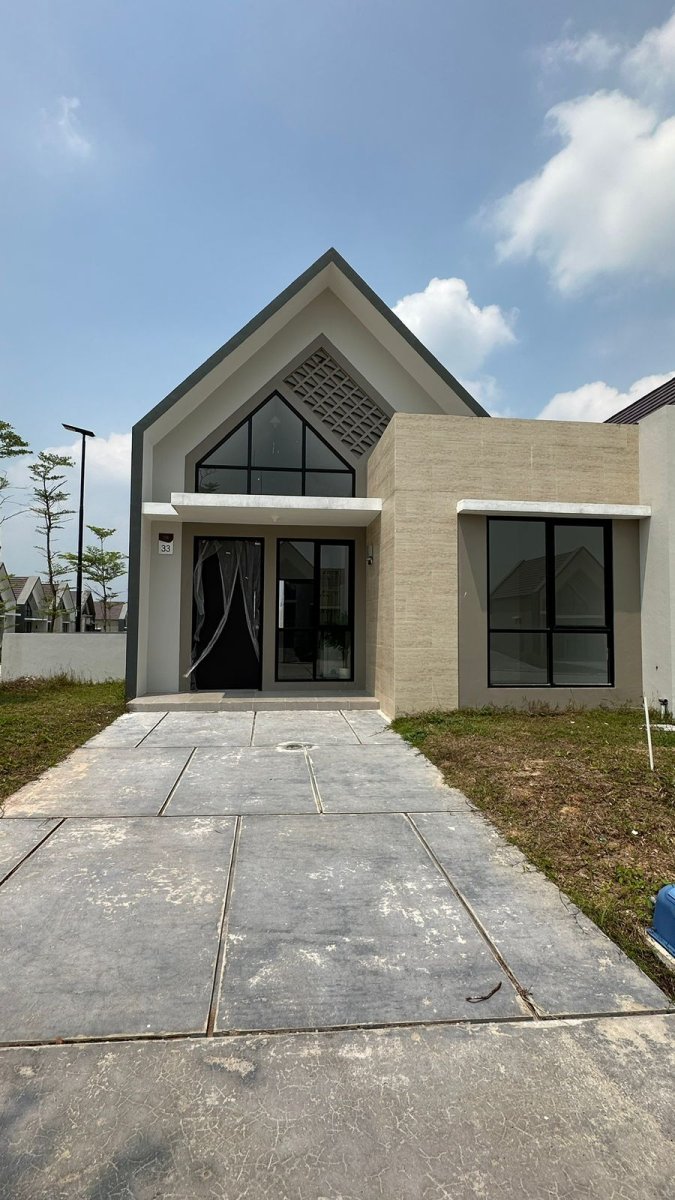 RUMAH MINIMALIS SIAP HUNI, BERADA DIJALAN UTAMA CLUSTER, POSISI HOOK DEKET STASIUN TENJO - Foto 2