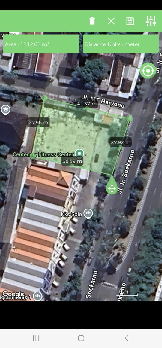 Tanah Super Strategis di Jl. Ir. Soekarno, Solo Baru