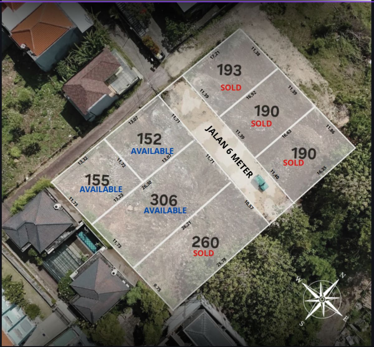 Dijual Tanah Kavling Area Nuasa Dua-Bali