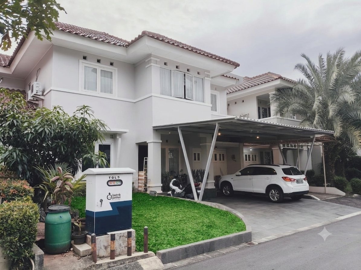 Dijual Rumah Luas Siap Huni di Giri Loka BSD Tangerang