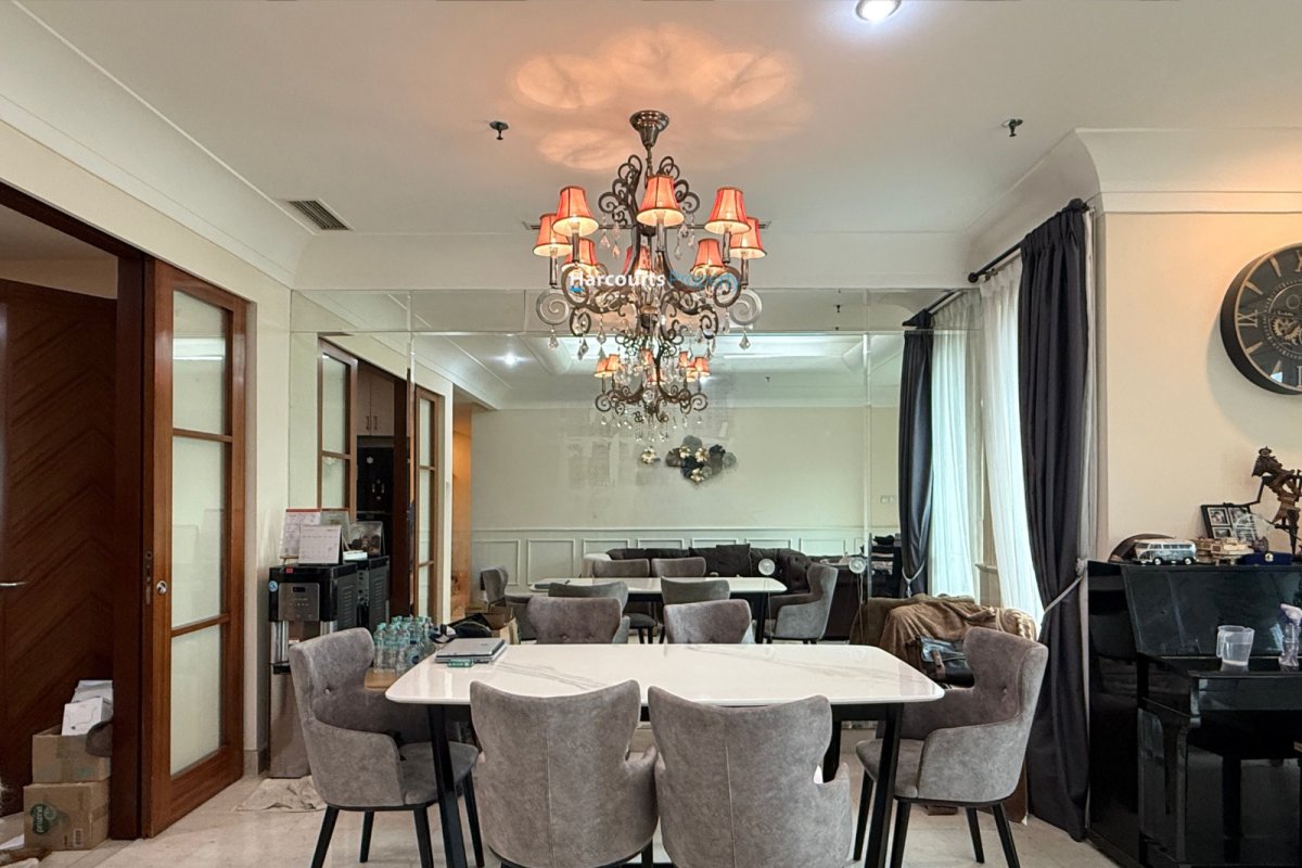 Apartement 3 Bedroom Semi Furnished Pakubuwono Residence Tower Cotton Wood - Foto 4