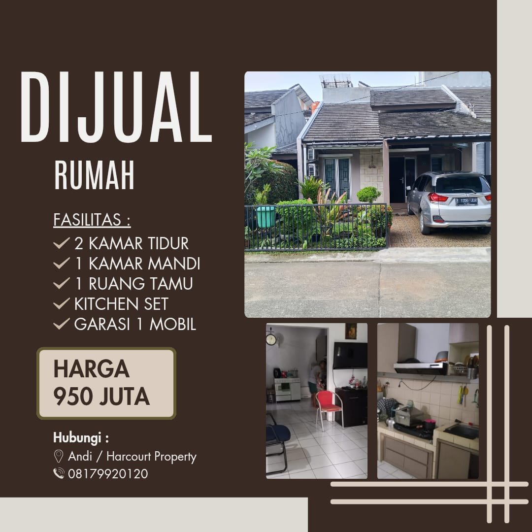 Rumah DiJual Siap Huni