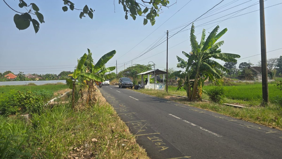 Tanah Strategis Dekat Pintu Tol Polanharjo Klaten
