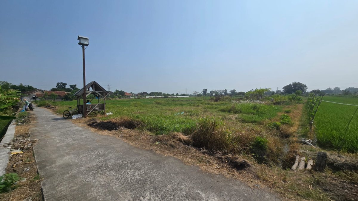 Tanah Pekarangan Siap Bangun di Duwet Wonosari - Foto 5