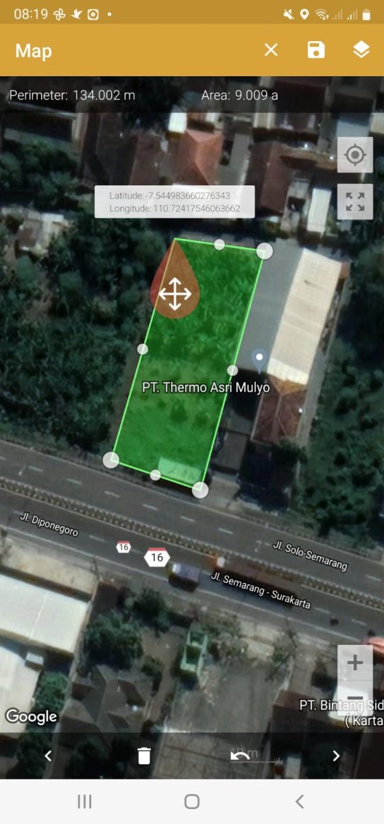 Tanah Strategis di Jalan Diponegoro Kartasura Solo - Foto 4