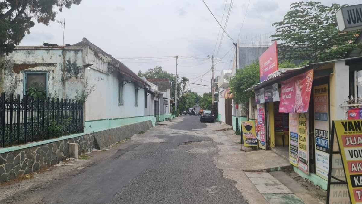 Rumah Hitung Tanah Dekat Widuran Kepatihan Solo