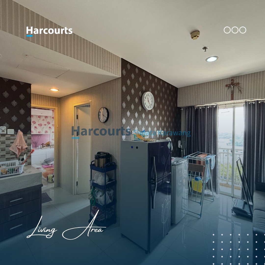 APARTMENT 2 BEDROOM SEMI FURNISHED LIPPO CIKARANG SIAP HUNI - Foto 2