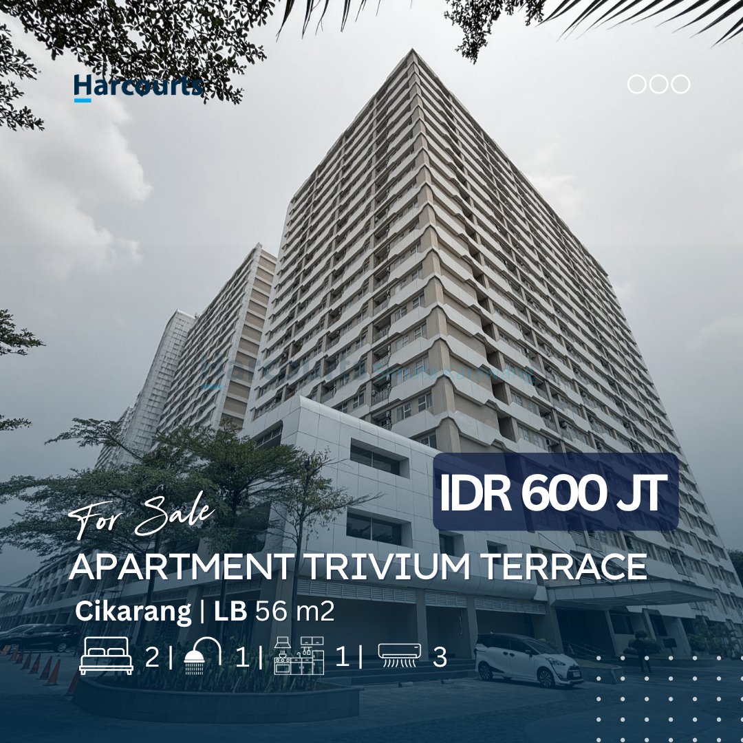 APARTMENT 2 BEDROOM SEMI FURNISHED LIPPO CIKARANG SIAP HUNI