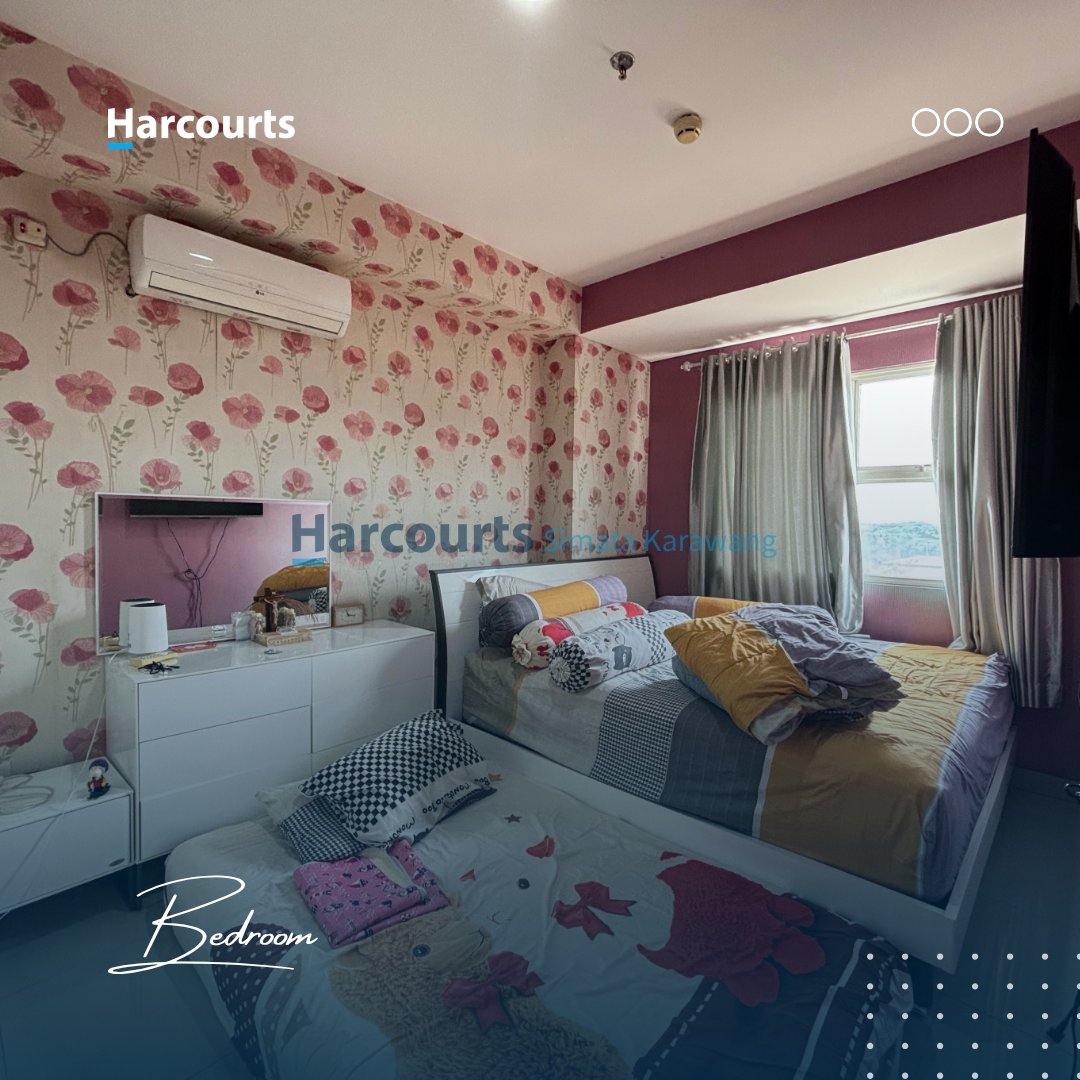 APARTMENT 2 BEDROOM SEMI FURNISHED LIPPO CIKARANG SIAP HUNI - Foto 4
