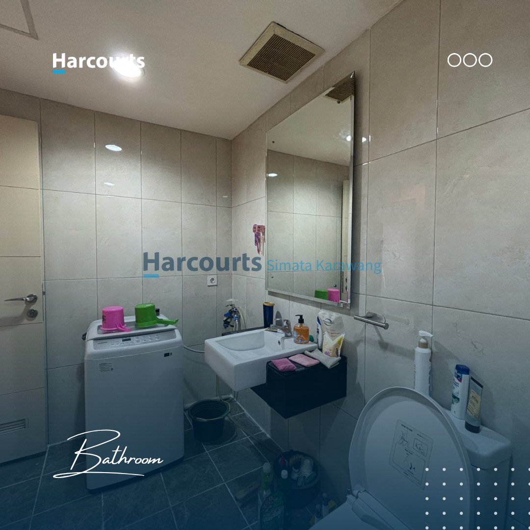 APARTMENT 2 BEDROOM SEMI FURNISHED LIPPO CIKARANG SIAP HUNI - Foto 5