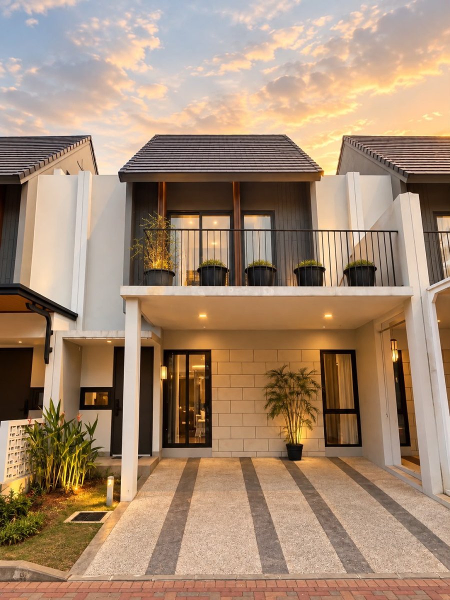 RUMAH 3 Lt | CLUSTER WISTERIA JAKARTA TIMUR | LT 87 LB 150 | SIAP HUNI