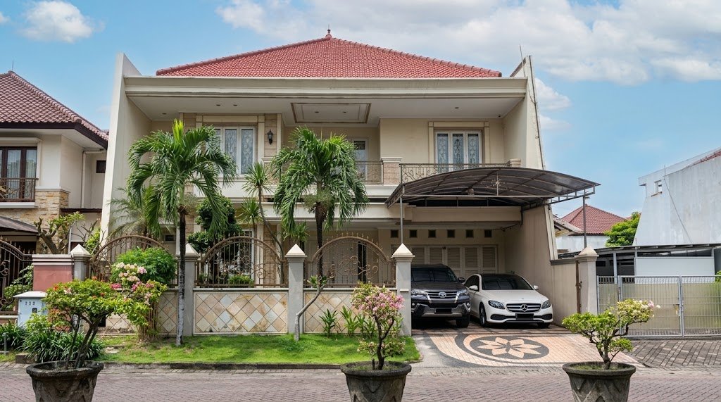Lelang Rumah Villa Bukit Mas Mediterania Surabaya Barat