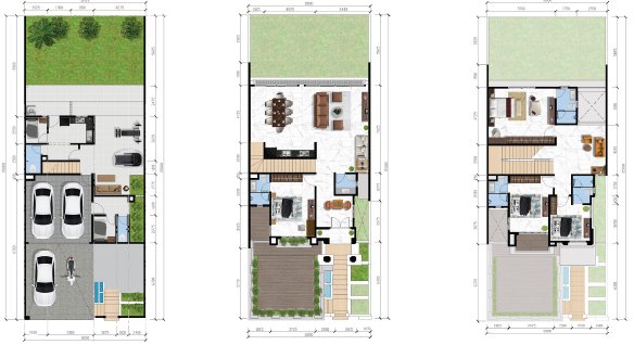 Rumah 3 Lantai Taman Kebon Jeruk Joglo Jakarta Barat - Foto 4