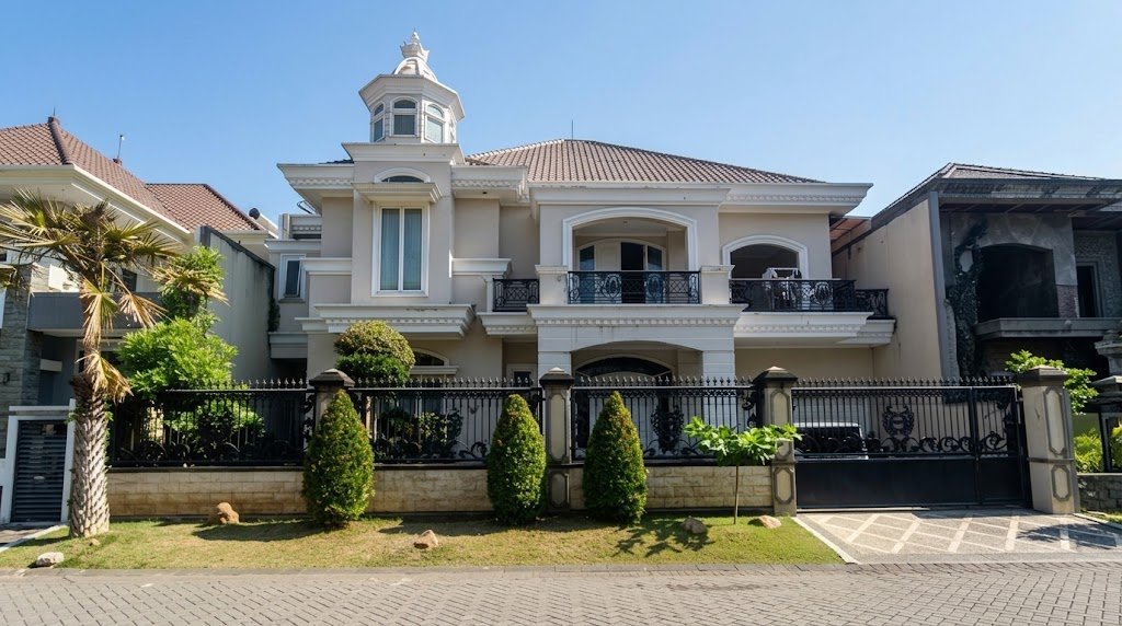Lelang Incl. Pengosongan Rumah Mewah @Bukit Asoka Darmo Hill Surabaya