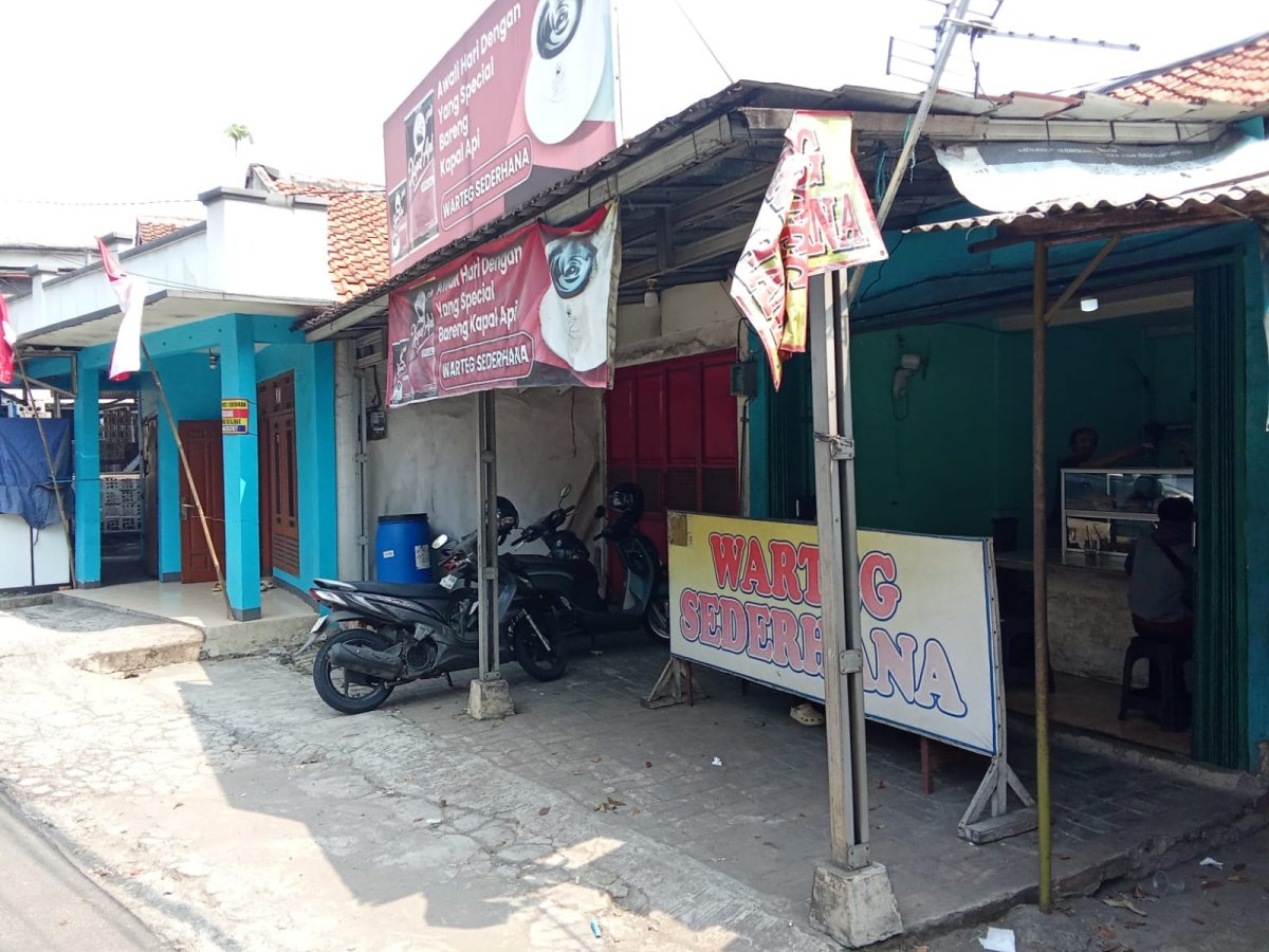 Dijual rumah ada 3 kontrakan dan 1 warteg di pinggir jalan Kaumpandak Cibinong Bogor - Foto 4