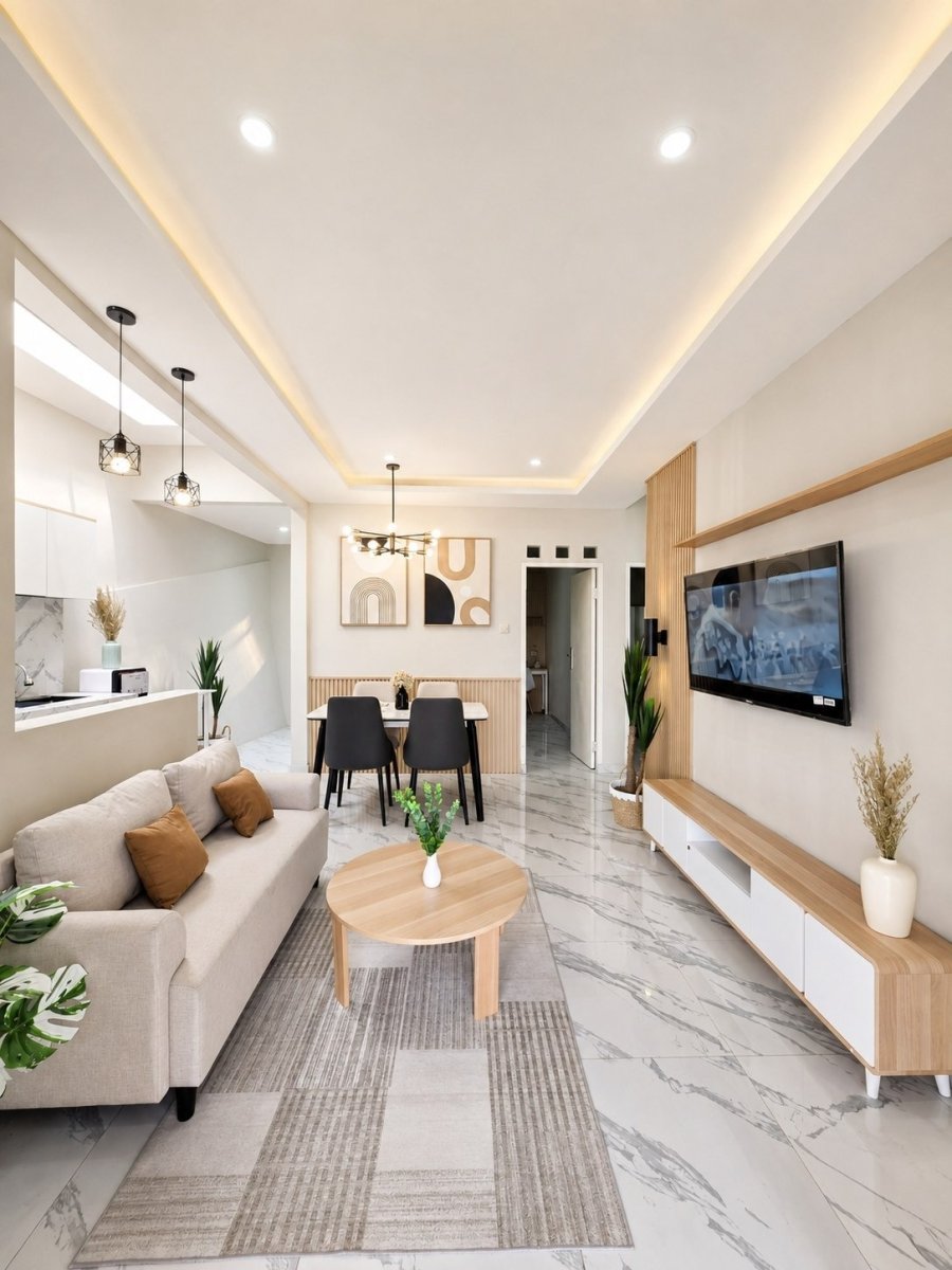 Rumah Baru Aesthetic Full Furnished di Serpong, Tanngerang Selatan - 7 menit ke Stasiun Rawa Buntu - Foto 3