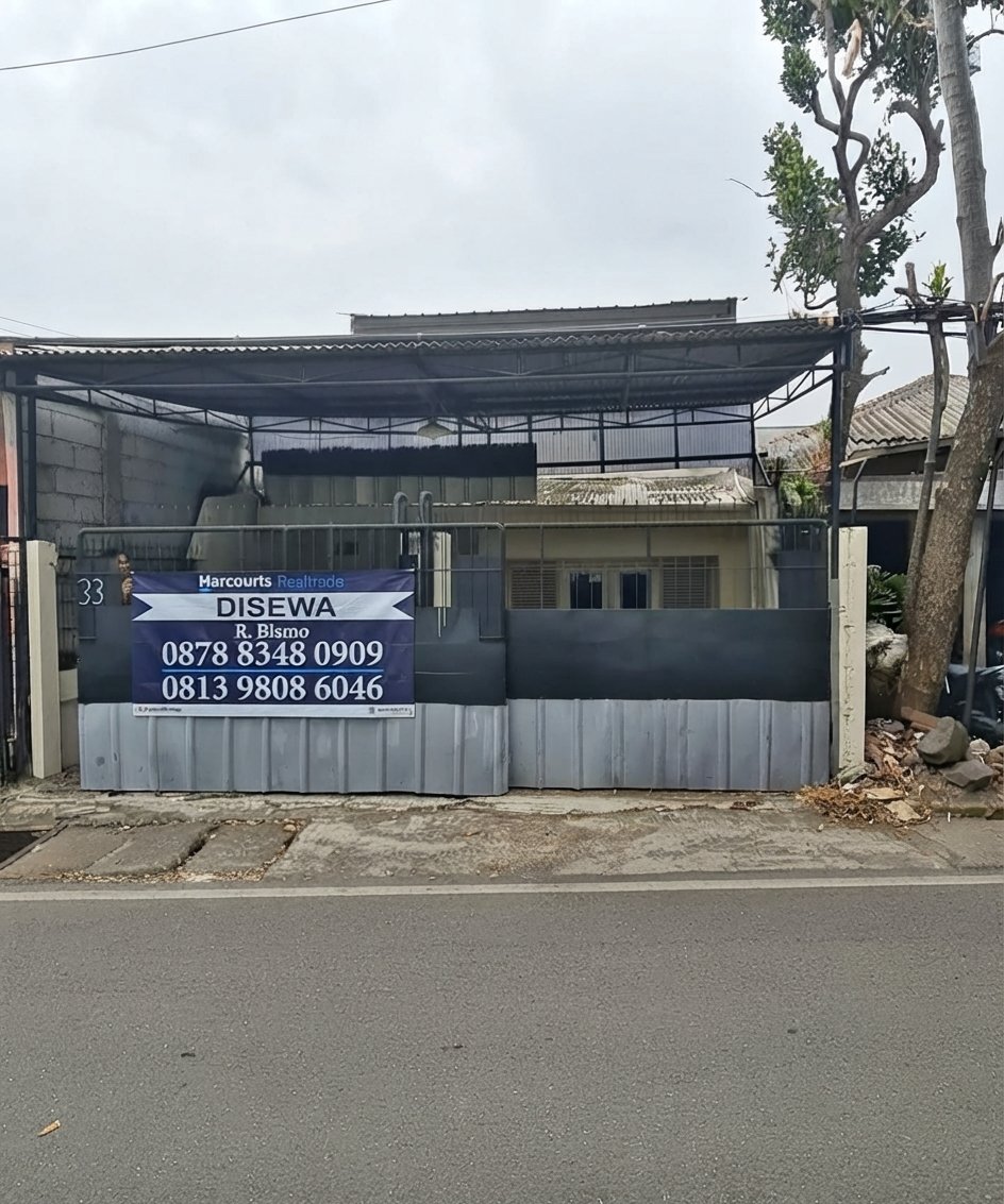 Disewakan Rumah Cocok Untuk Usaha, Jalan Aktif Bintaro Jakarta Selatan