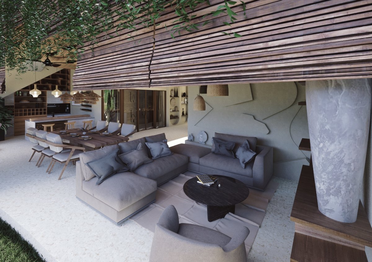 For Sale 3+1 Bedroom Rooftop Pool Oceanview Villa at Ungasan, Uluwatu - Foto 9