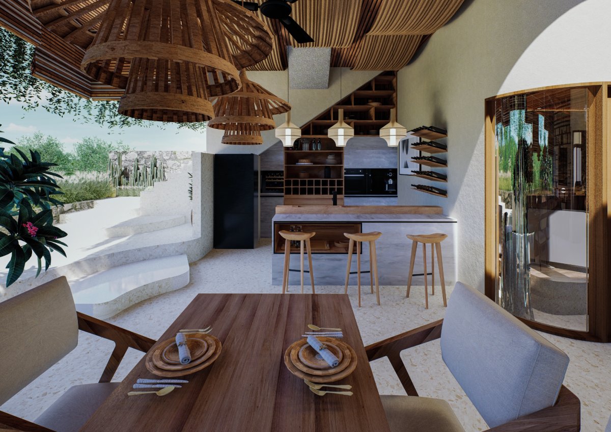 For Sale 3+1 Bedroom Rooftop Pool Oceanview Villa at Ungasan, Uluwatu - Foto 6