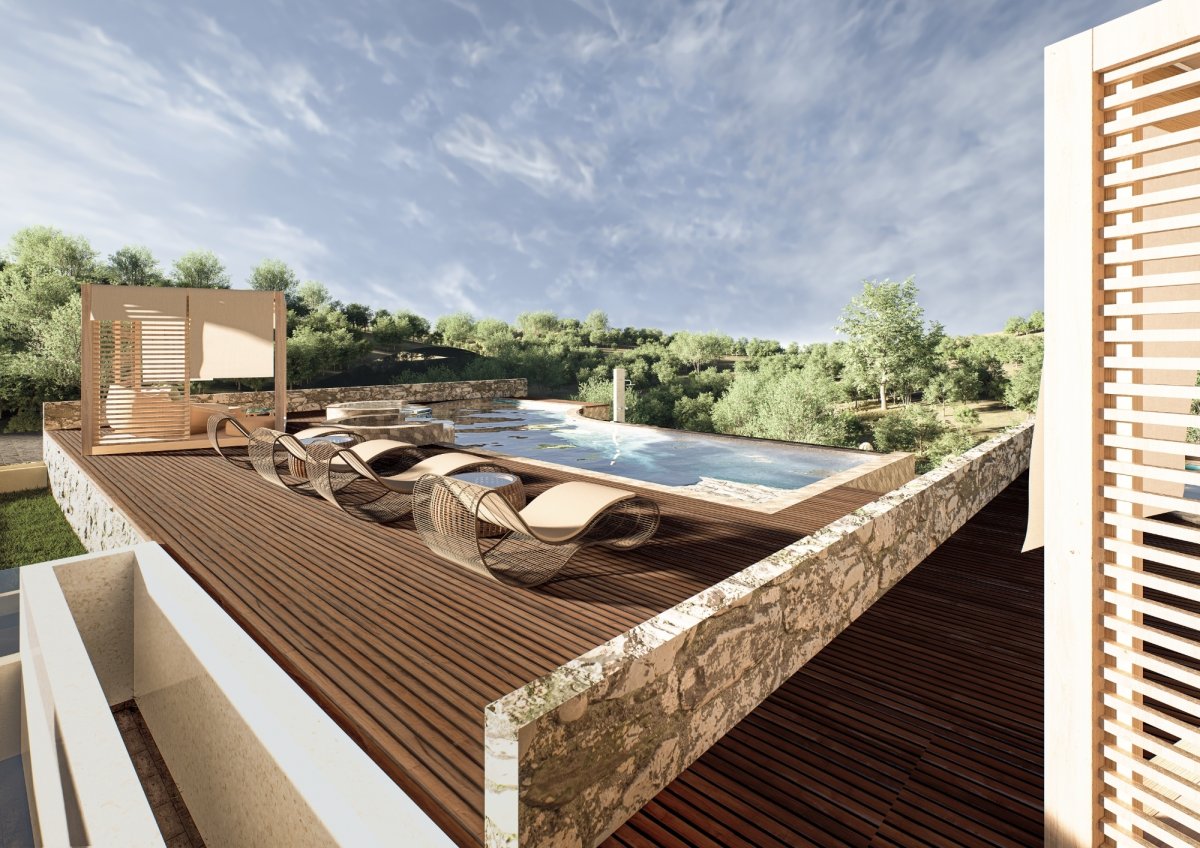 For Sale 3+1 Bedroom Rooftop Pool Oceanview Villa at Ungasan, Uluwatu - Foto 3