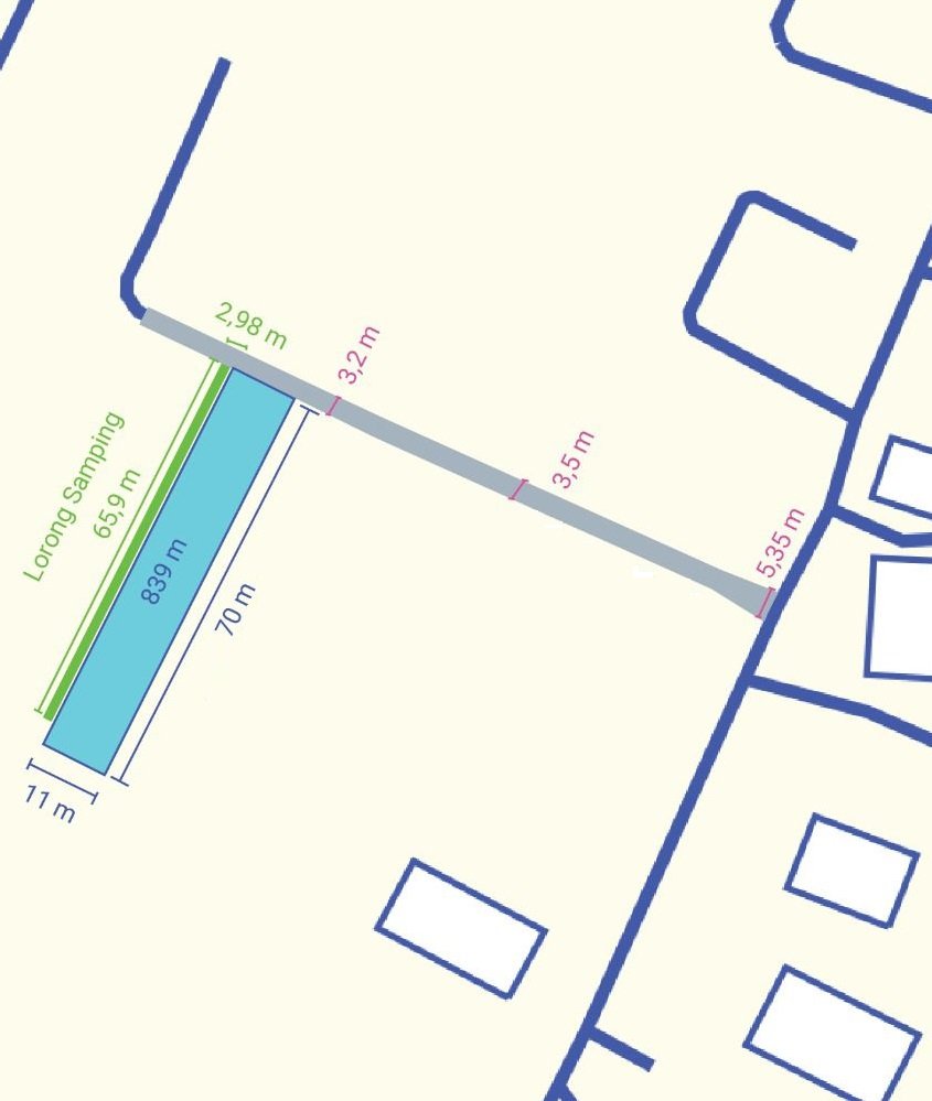 Dijual Tanah 839 m² Cocok untuk Mini Cluster – Lokasi Strategis Dekat Villa Melati Mas, Tangerang Selatan - Foto 6