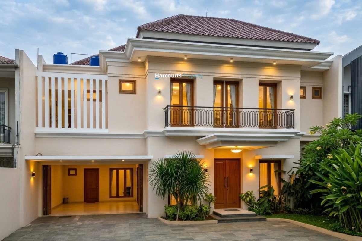 Disewakan Rumah Modern Tropikal 2 Lantai Siap Huni Area Cipete - Properti | Harcourts