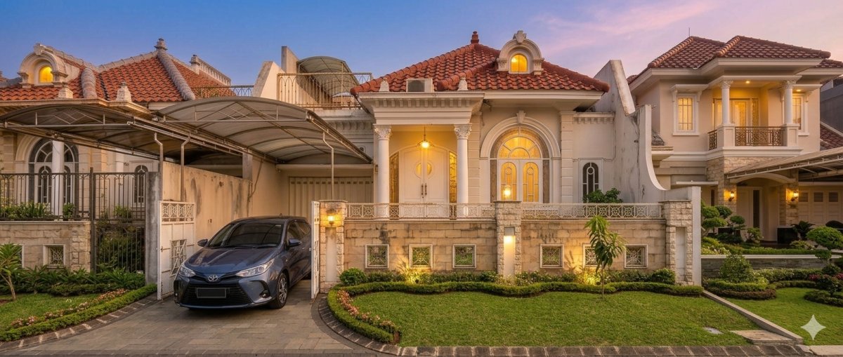 Lelang Rumah di Kawasan Elite Lokasi @Istana Dieng Timur Malang